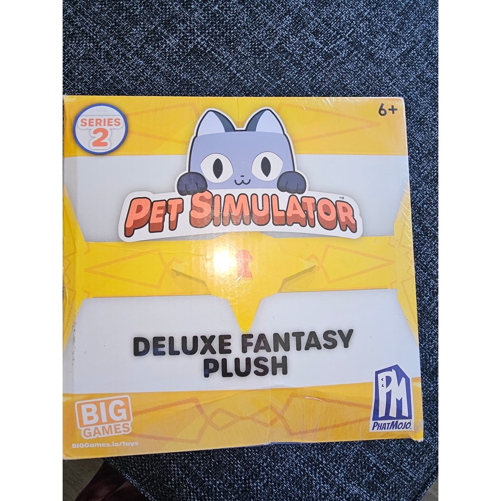 PhatMojo Pet Simulator X Deluxe Fantasy Plush Kids‎ OS Yellow New Series 2 DLC - Picture 3 of 4
